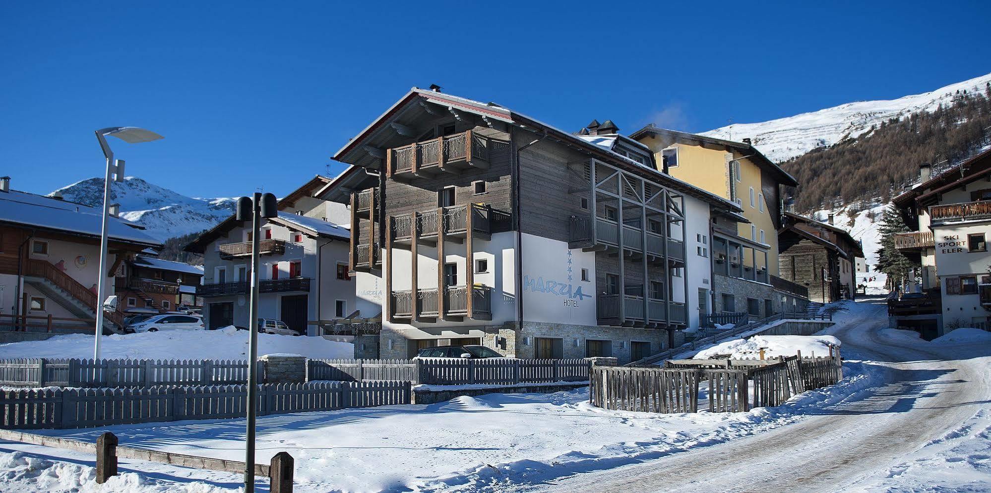 Hotel Marzia Livigno Eksteriør billede