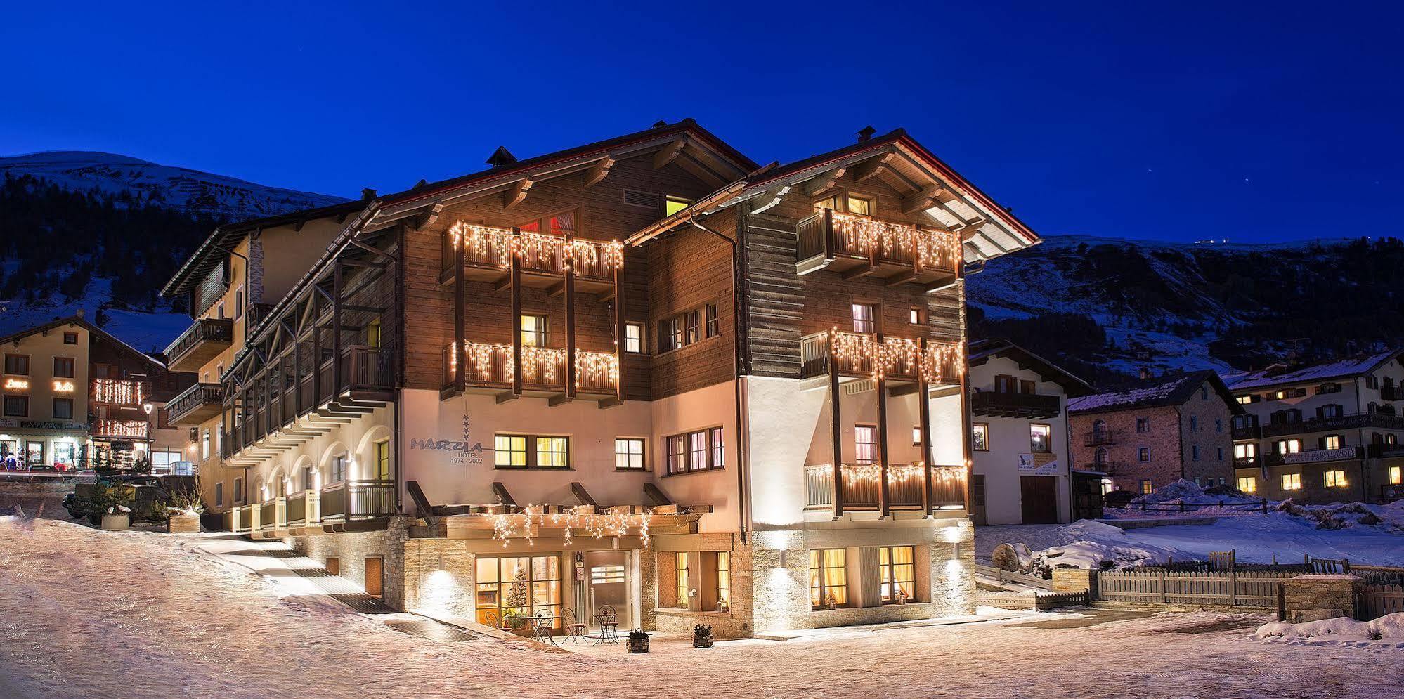 Hotel Marzia Livigno Eksteriør billede